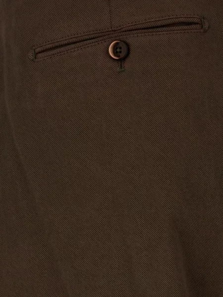 Twill nadrág Pt Torino barna