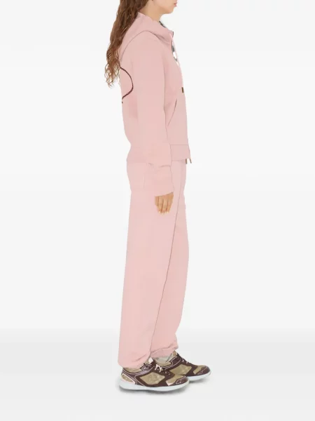 Pantaloni de jogging Burberry alergare roz