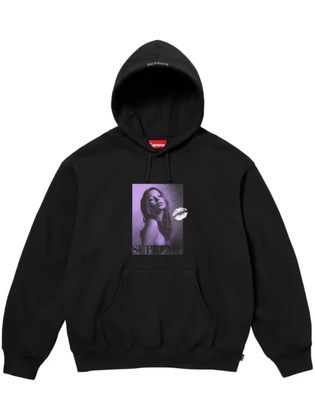 Mikina s kapucí Supreme černá