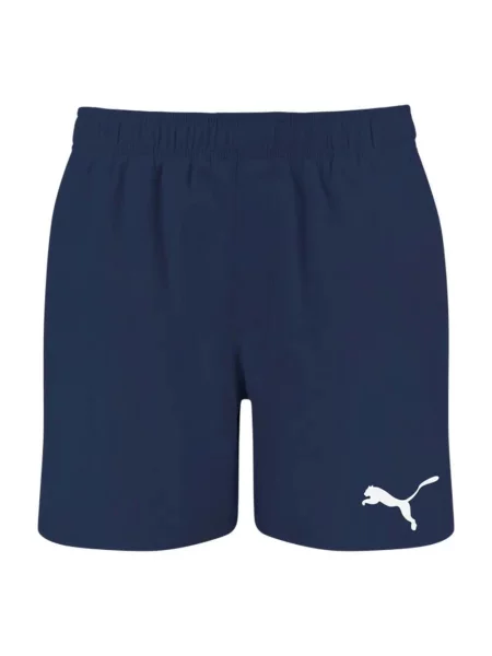 Kąpielówki Puma Mid Shorts niebieskie