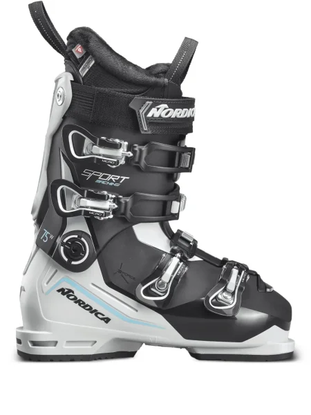 Botine Nordica cu cataramă negru