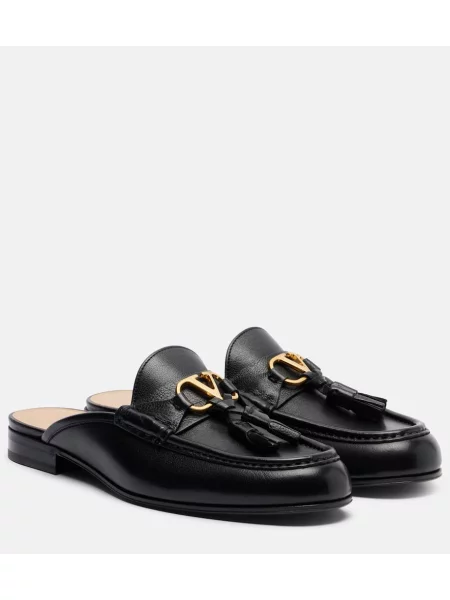 Pantofi loafer Valentino Garavani din piele negru