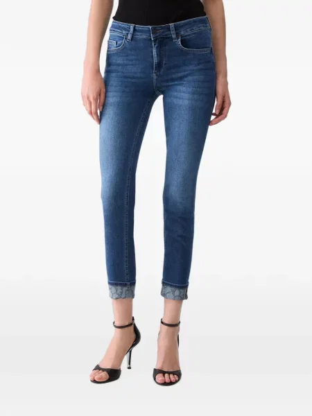 Blugi skinny Liu Jo skinny fit albastru