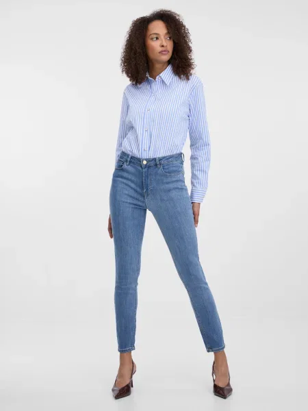 Blugi skinny Orsay alb