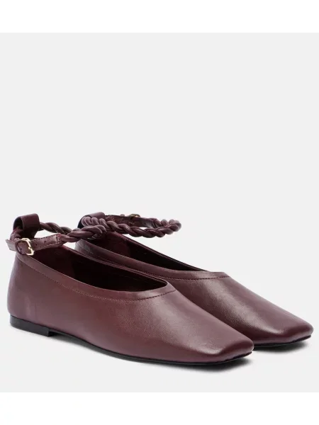 Balerini A.emery din piele bordo