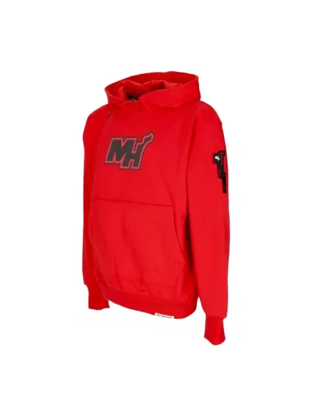 Bluza z kapturem Nike z kapturem czerwona