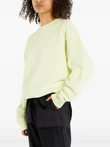 Tricou Nike scurt din dantelă alb
