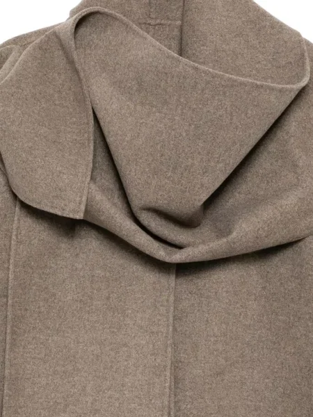 Palton Jnby din tweed gri