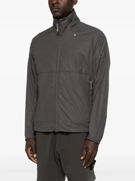 Geacă Stone Island cu strasuri gri