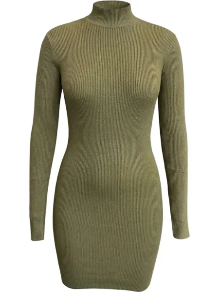 Studioselect Rochie tricotat Nova oliv