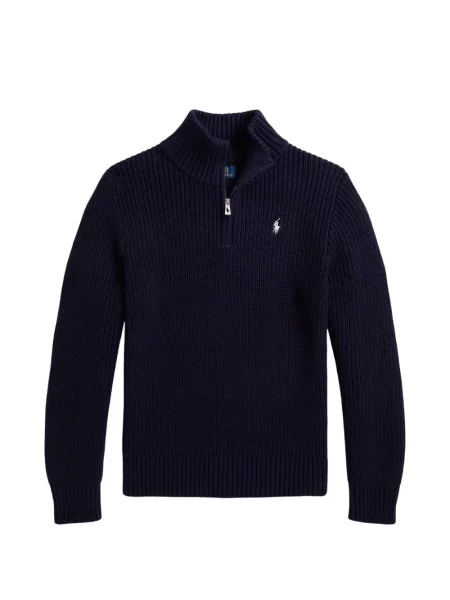 Sweter dziecięcy Polo Ralph Lauren niebieski