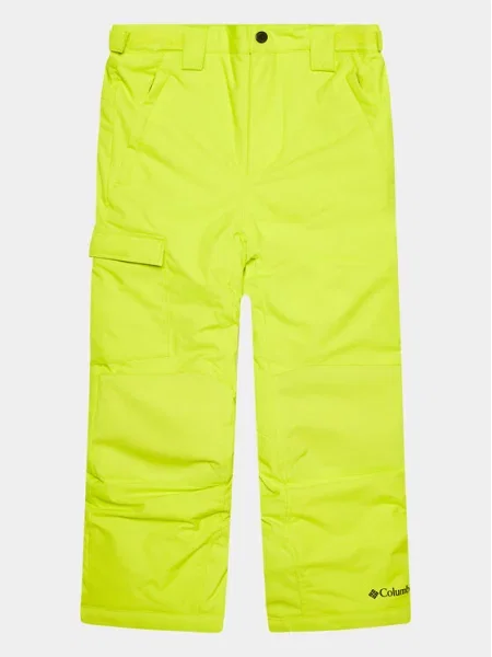 Outdoorové kalhoty Columbia žluté