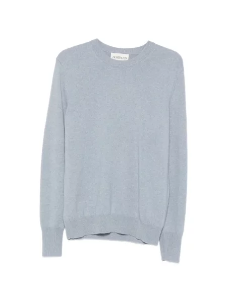 Hanorac crewneck Bompard din cașmir cu decolteu rotund albastru