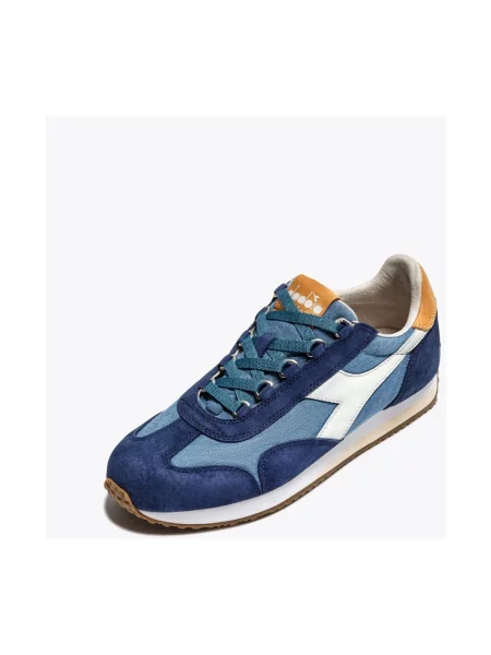 Sneakersy Diadora płócienne niebieskie