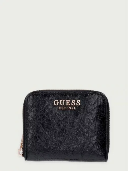 Guess portofel cu imitație de piele ANTONIA negru