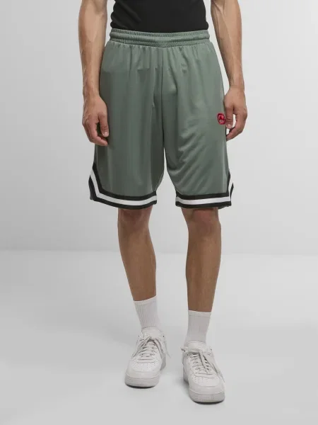 Ecko Unlimited Sportnadrágok Inbound khaki / piros / fekete fehér