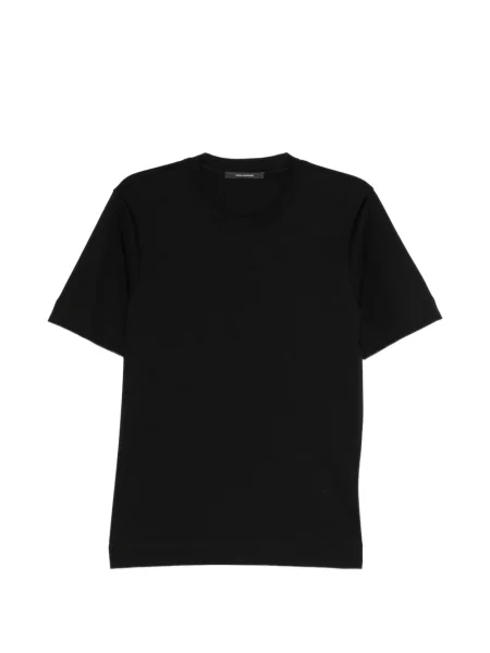 Tricou Tagliatore cu decolteu rotund negru