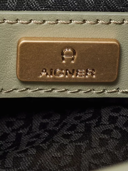 Dětska shopper kabelka Aigner zelená