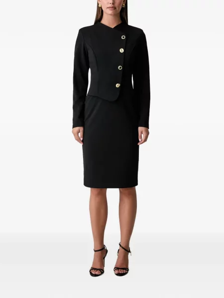 Rochie midi Joseph Ribkoff asimetrică negru