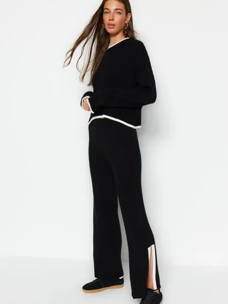 Crop top Trendyol czarny