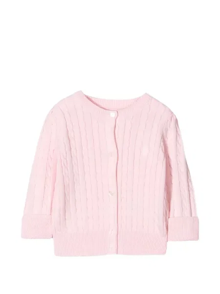 Kardigan dziecięcy Polo Ralph Lauren różowy