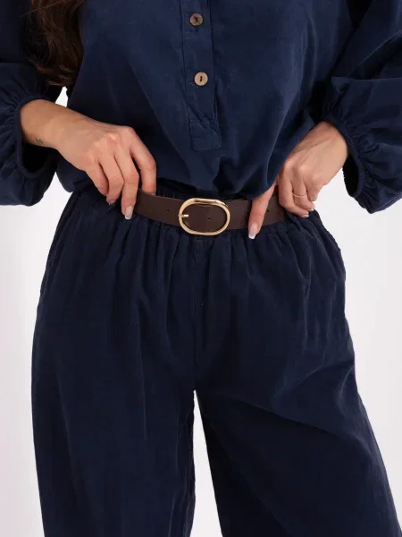 Pantaloni Italy Moda negru