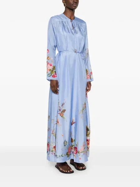 Rochie maxi Zimmermann de costum albastru