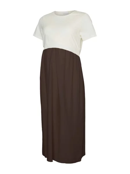 MAMALICIOUS Rochie MLKammie maro închis alb