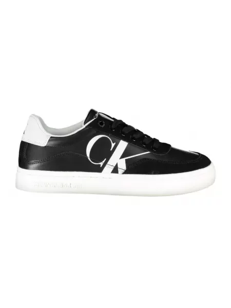 Trampki Calvin Klein klasyczne skórzane czarne