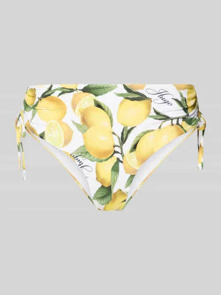 Figi bikini z napisem z logo model FANCY' Hugo żółte