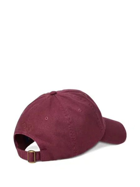 Μικρός κασκέτο Polo Ralph Lauren με χαμηλή μέση υφαίνω διαγωνίως πράσινο