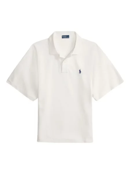 Μικρός πλεκτά σορτς Polo Ralph Lauren με κέντημα λευκό