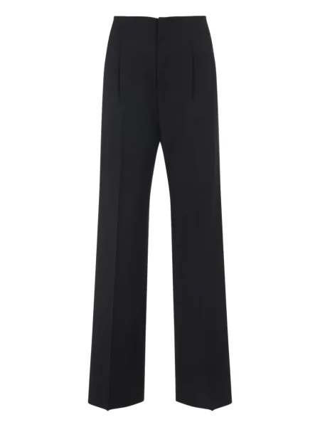 Pantaloni Alberta Ferretti plisate negru