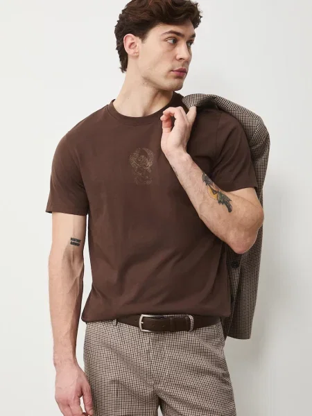 Medicine póló barna