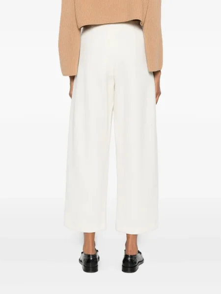Cropp pantaloni Max Mara alb