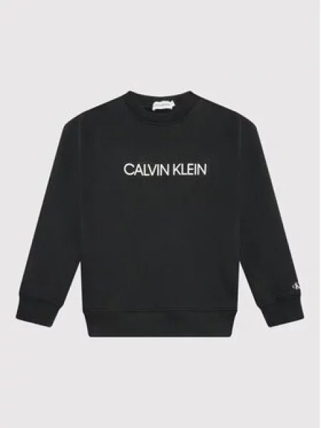 Calvin Klein Jeans Mikina Unisex Institutional Logo černá