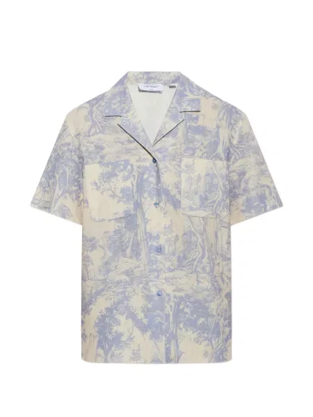 Cămașă Off-white cu imagine alb