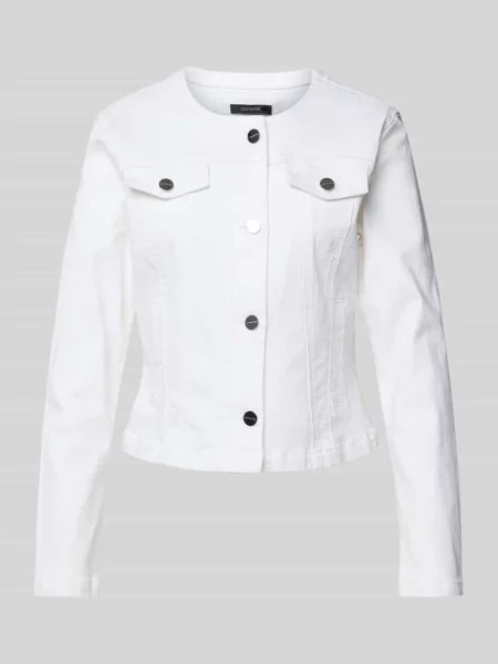 Kurtka jeansowa Comma biała