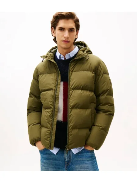 Tommy Hilfiger Geacă de puf | regular fit verde