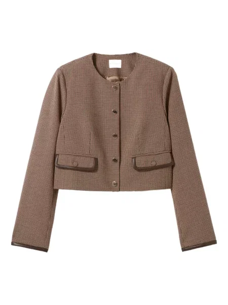 Geacă Claudie Pierlot maro