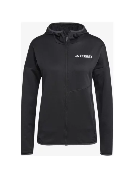 Kurtka z kapturem Adidas Terrex Xperior Climawarm M czarny