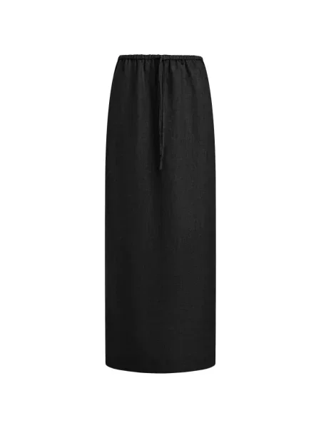 Fusta maxi 12 Storeez cu cordon negru