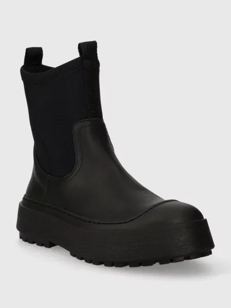 Členkové topánky GARMENT PROJECT Milo Chelsea čierna