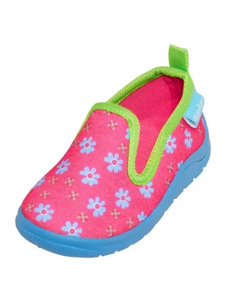 PLAYSHOES Papuče nebesko / limeta / roza plava