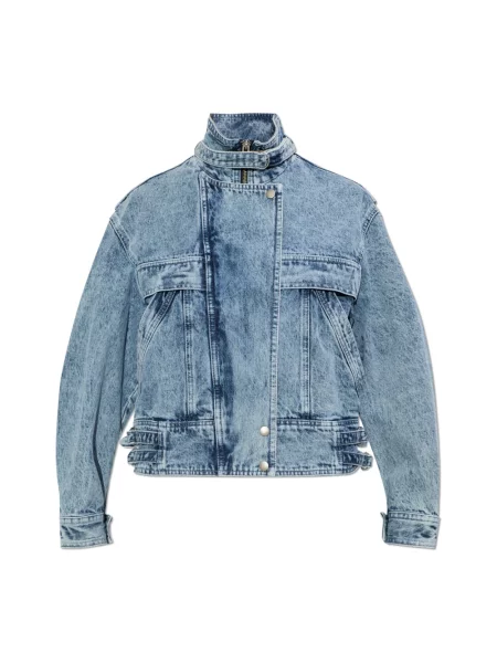 Kurtka jeansowa Marant Etoile niebieska