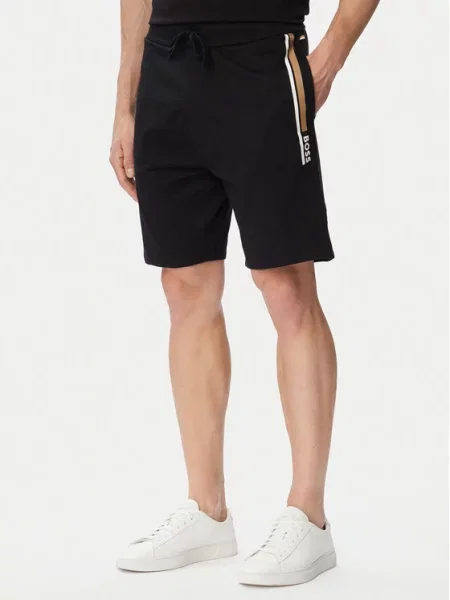 BOSS Sport rövidnadrág Authentic fekete
