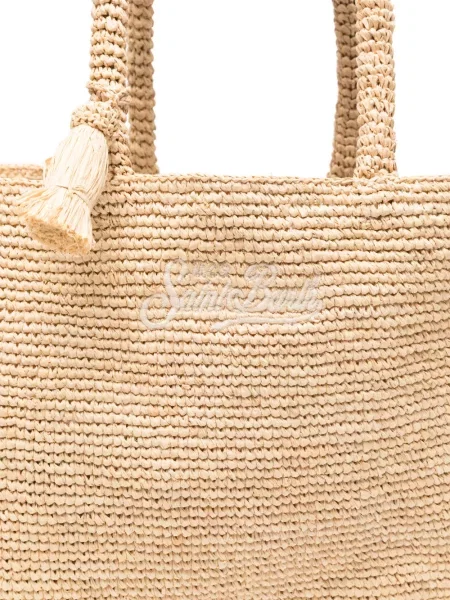 Geantă shopper Mc2 Saint Barth cu broderie