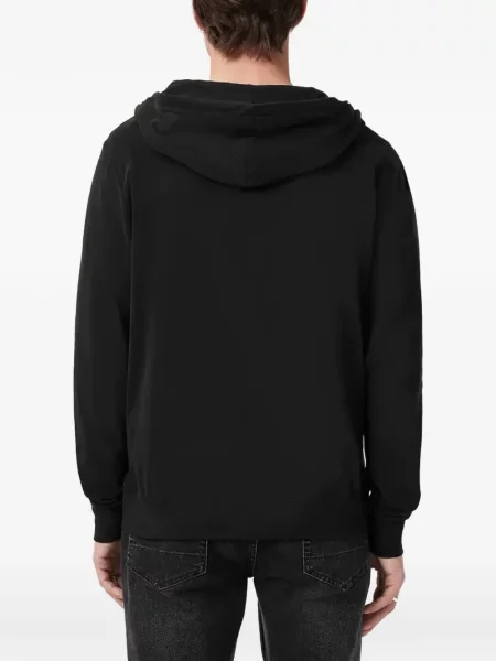 Hanorac cu glugă Allsaints negru