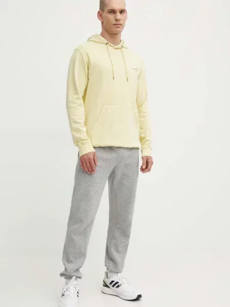 Кофта Rip Curl з капюшоном з принтом жовтий