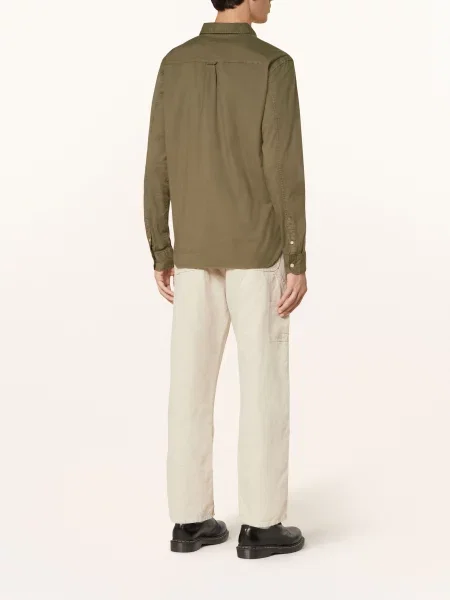 Allsaints Koszula Hawthorne Slim Fit braun khaki